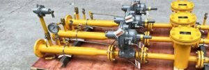 Original Fisher 299H Series direct-operated pressure reducing valves, featuring a grey cast iron body, are specifically designed for precise pressure control in natural gas distribution systems. Supplied by Yunrui, a Fisher valve provider from China
