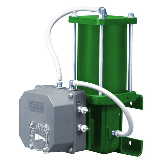 Yunrui Fisher Valves supplier - Fisher 3710 Pneumatic Positioner, 100% genuine Emerson original, competitive price, converts pneumatic signal to valve stem position for precise control