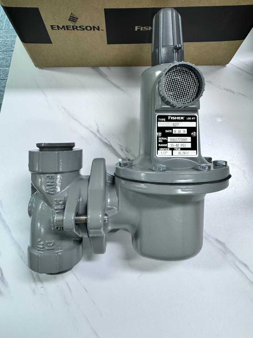 Original Fisher 627 Series Regulator from Chinese supplier Yunrui.
