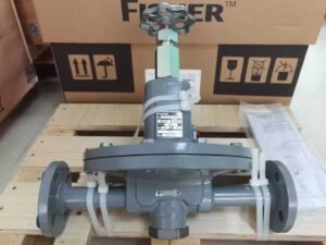 Original Fisher MR95 series pressure reducing valves and MR98 series back pressure valves from Chinese supplier Yunrui.