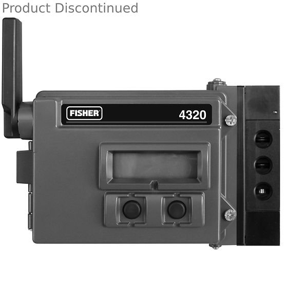 Fisher 4320 Wireless Position Monitor - Emerson ISA100 wireless valve monitoring