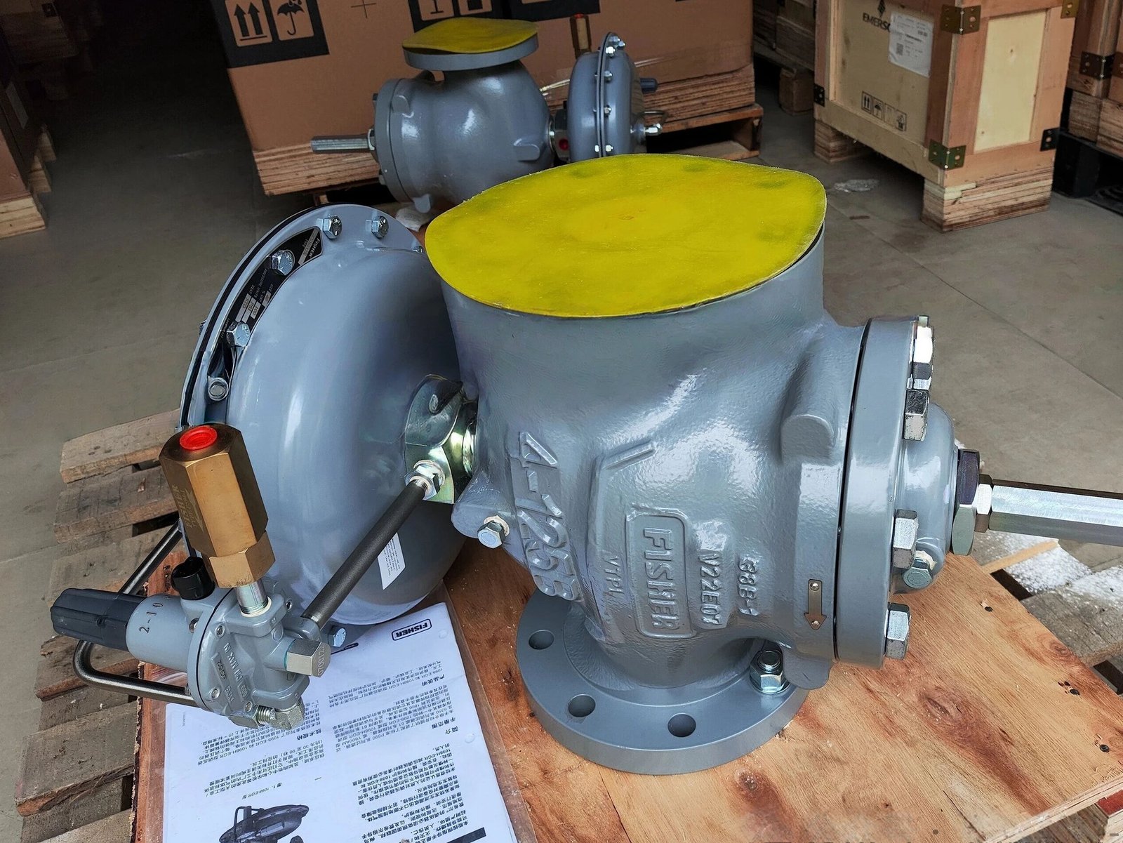 Fisher 1098-EGR actual product image - Yunrui Supplier