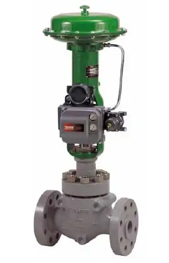 Fisher FIELDVUE DVC6200 digital valve controller with HART protocol, LCD display, and pneumatic output. Genuine original instrument for control valve positioning and diagnostics. Available from YUNRUI.