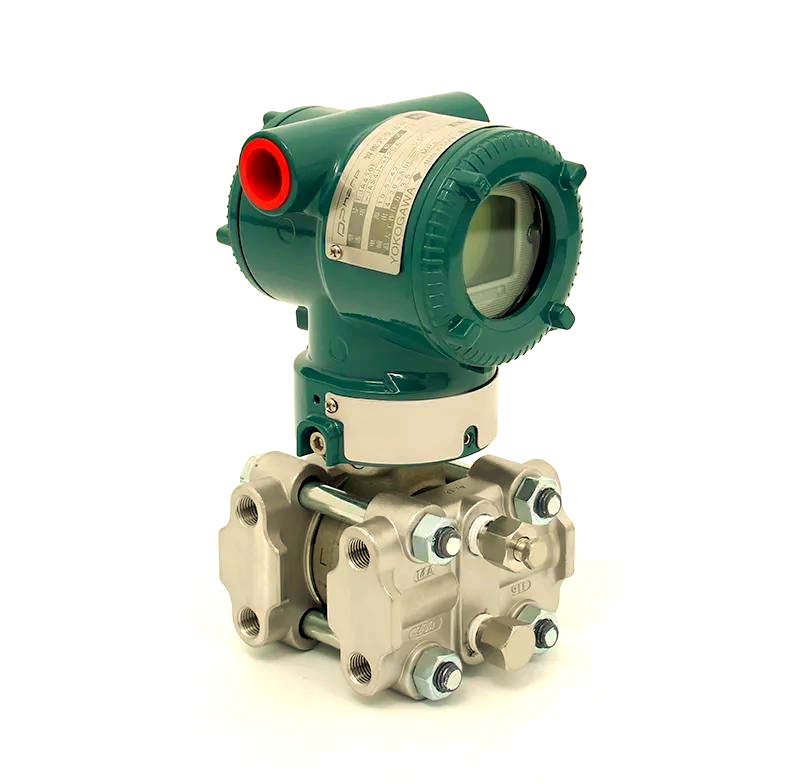 Yokogawa EJA110E differential pressure transmitter with 24V DC loop power supply - genuine industrial instrument for process control applications