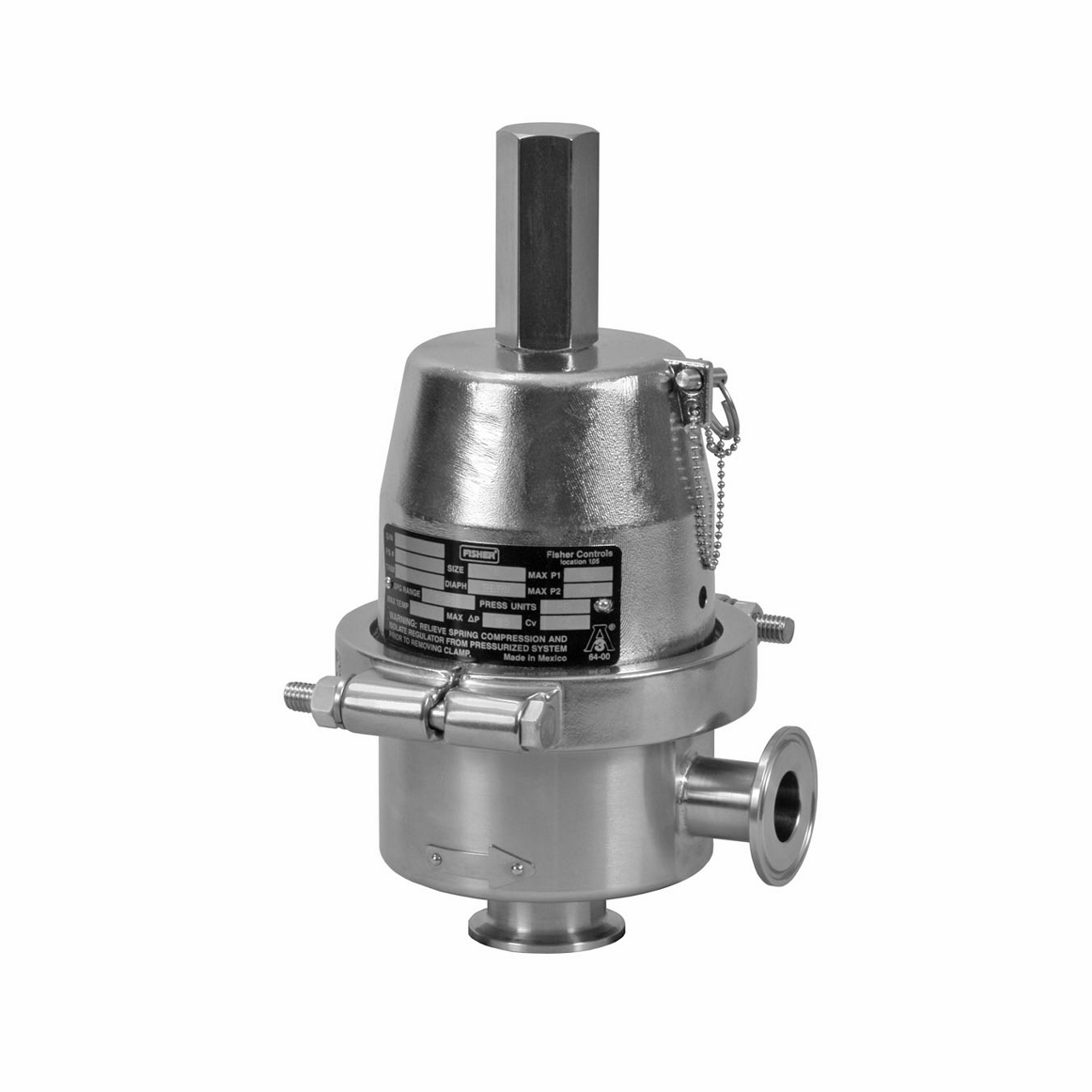 Fisher SR5 Series Sanitary Pressure Reducing Regulator