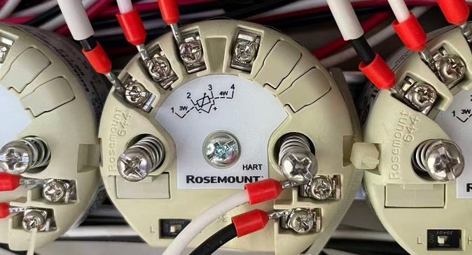 Rosemount 644 head-mounted temperature transmitter with HART protocol - genuine stock from YUNRUI