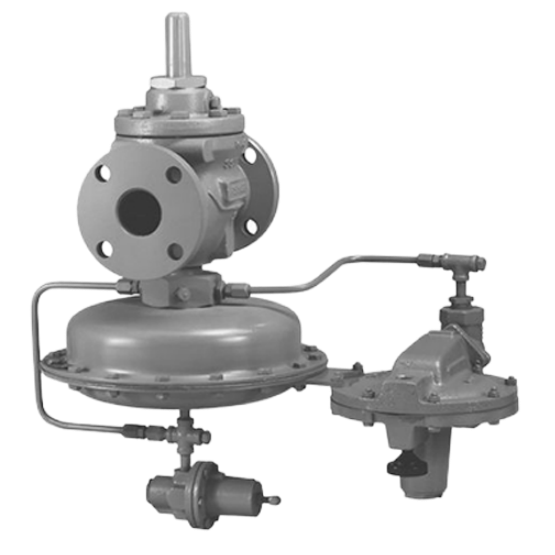 Fisher industrial control valve with pneumatic diaphragm actuator and smart positioner - genuine stock from YUNRUI